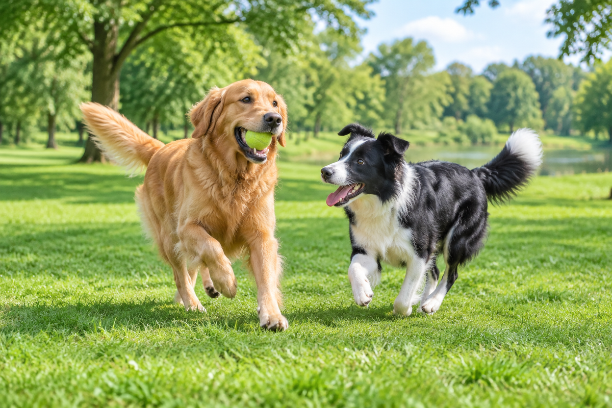 Two dogs